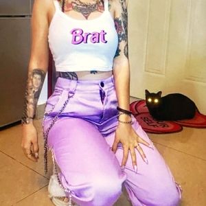 Summer Graphic Print women's & junior sling tank